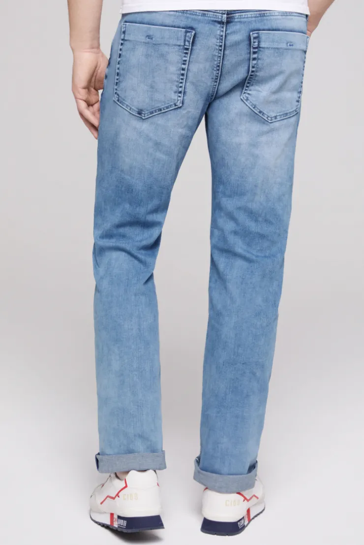 CAMP DAVID & SOCCX Jeans NI:CO Regular Fit mid blue used midblueused Store