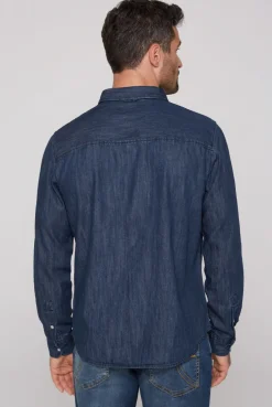 CAMP DAVID & SOCCX Jeanshemd Regular Fit blue vintage bluevintage Cheap