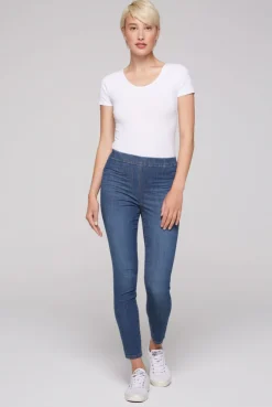 CAMP DAVID & SOCCX Jeggings PI:A Skinny Fit blue used blueused New