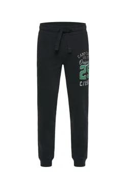 CAMP DAVID & SOCCX Jogginghose mit Retro-Artwork black Outlet