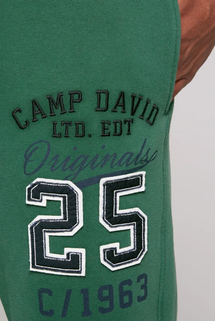 CAMP DAVID & SOCCX Jogginghose mit Retro-Artwork raw green rawgreen Cheap