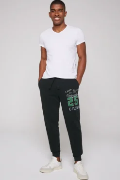 CAMP DAVID & SOCCX Jogginghose mit Retro-Artwork black Fashion