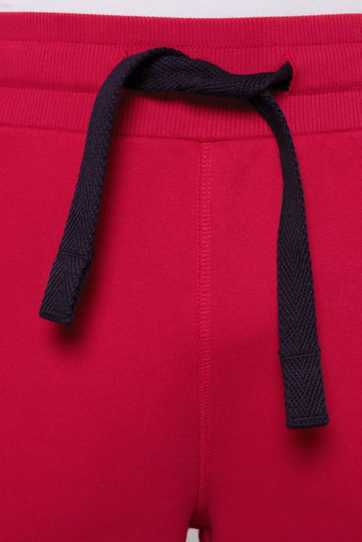 CAMP DAVID & SOCCX Jogginghose mit Retro-Artwork royal red royalred Store