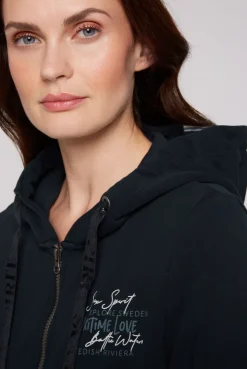 CAMP DAVID & SOCCX Kapuzensweatjacke mit Rückenprint blue navy bluenavy Clearance