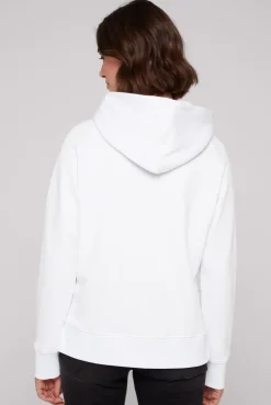 CAMP DAVID & SOCCX Kapuzensweatshirt mit Logo Print opticwhite Discount