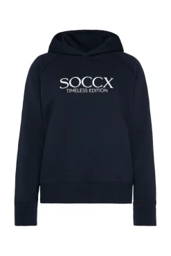 CAMP DAVID & SOCCX Kapuzensweatshirt mit Logo Print blue navy bluenavy Sale