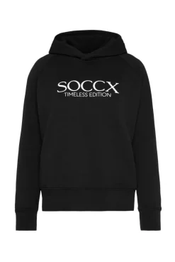 CAMP DAVID & SOCCX Kapuzensweatshirt mit Logo Print black Best Sale