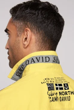 CAMP DAVID & SOCCX Kurzarmhemd mit Klappentaschen und Prints light lime lightlime Discount