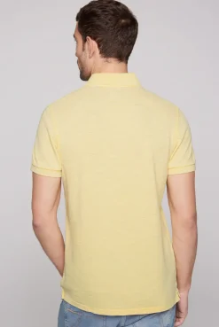 CAMP DAVID & SOCCX Kurzarmpolo aus Pikee mit Logostick sun Clearance