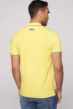 CAMP DAVID & SOCCX Kurzarmpolo Pikee mit Logo Artworks light lime lightlime Cheap