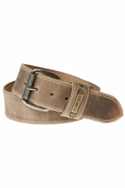 CAMP DAVID & SOCCX Ledergürtel beige Cheap