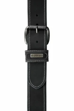 CAMP DAVID & SOCCX Ledergürtel black Best