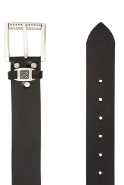 CAMP DAVID & SOCCX Ledergürtel im Used Look black Hot
