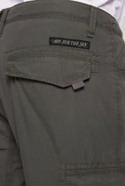 CAMP DAVID & SOCCX Leichte Cargohose mit Label Prints mud Hot