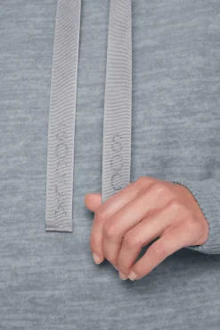 CAMP DAVID & SOCCX Meliertes Strickkleid mit Rollkragen cold grey melange coldgreymelange Shop