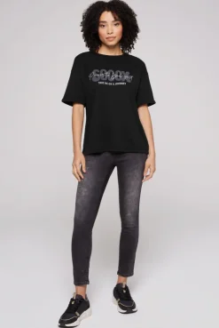 CAMP DAVID & SOCCX Oversized T-Shirt mit Logo Artwork black Flash Sale