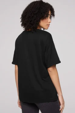 CAMP DAVID & SOCCX Oversized T-Shirt mit Logo Artwork black Flash Sale