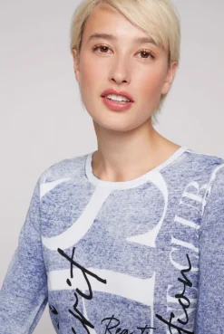 CAMP DAVID & SOCCX Pullover mit Acid Prints vividblue Online