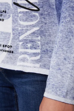 CAMP DAVID & SOCCX Pullover mit Acid Prints vividblue Online