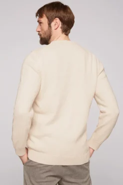 CAMP DAVID & SOCCX Pullover mit Rundhalsausschnitt ecru Store