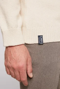 CAMP DAVID & SOCCX Pullover mit Rundhalsausschnitt ecru Store