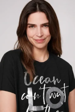CAMP DAVID & SOCCX Ärmelloses Shirt mit Folienprint black Store