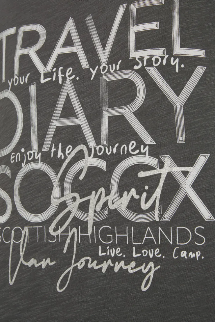 CAMP DAVID & SOCCX Ärmelloses Shirt mit V-Ausschnitt und Artwork | M ash Store