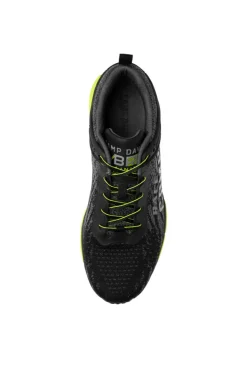 CAMP DAVID & SOCCX Running Sneaker mit Knit-Design und Rubber Logo black Discount
