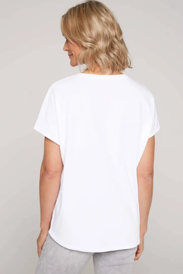 CAMP DAVID & SOCCX Shirt Oversized mit Artwork opticwhite Outlet