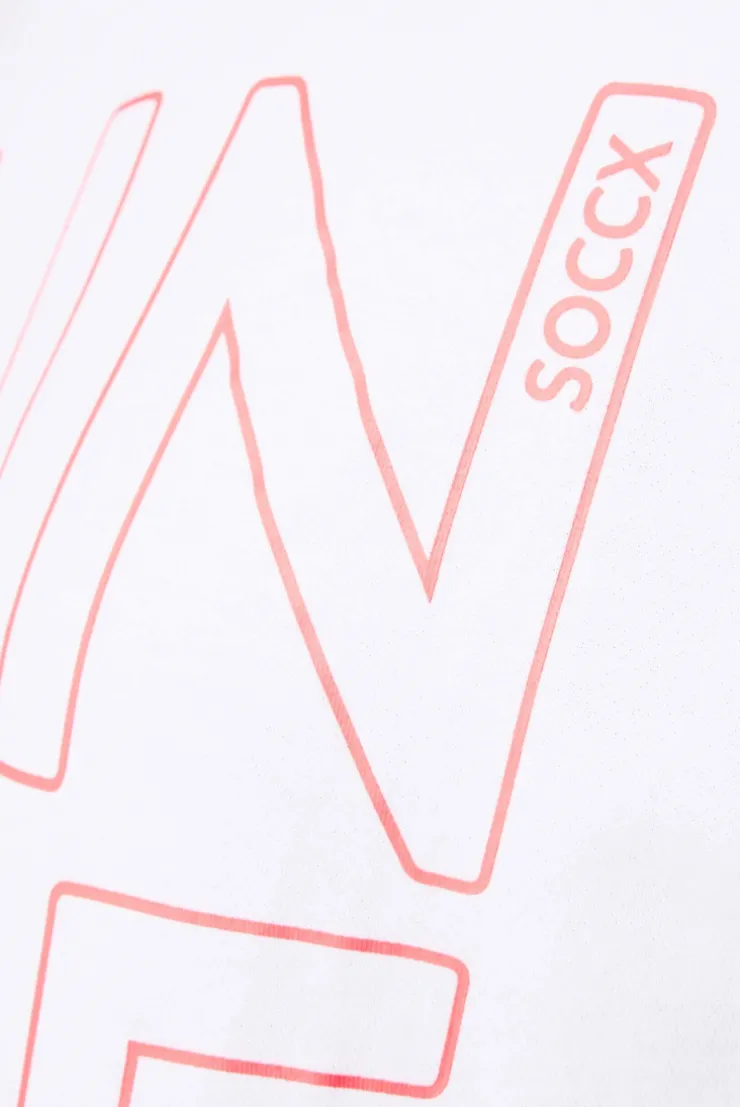 CAMP DAVID & SOCCX Shirt Oversized mit Artwork opticwhite Outlet