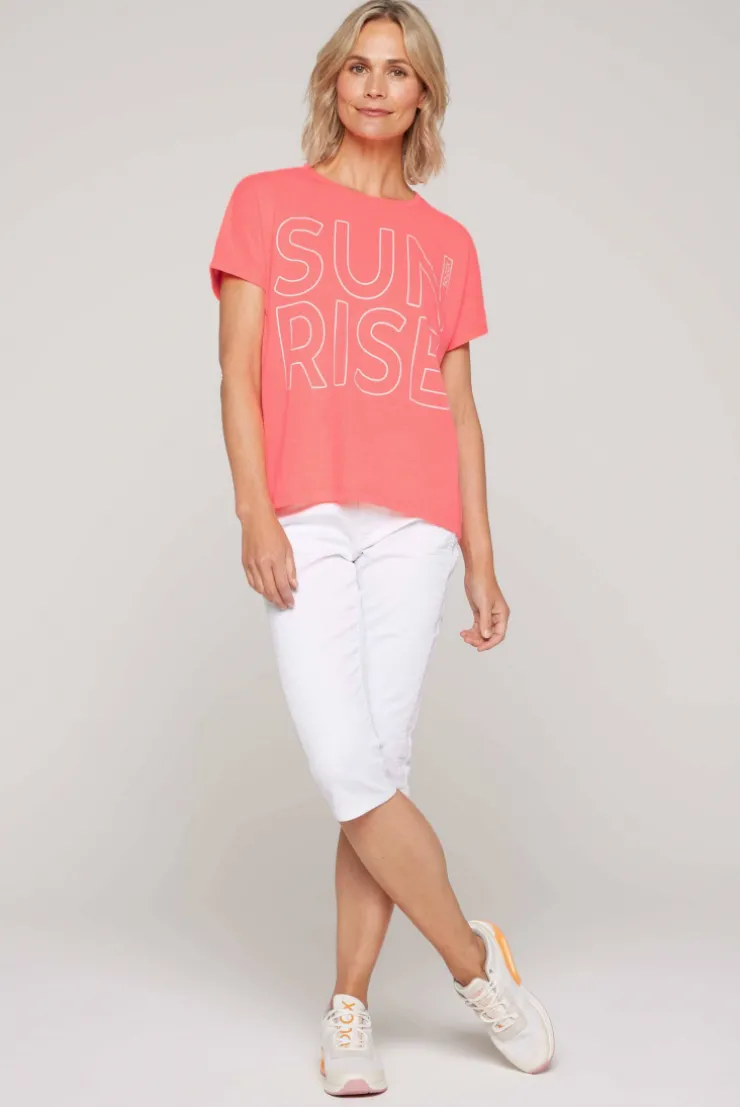 CAMP DAVID & SOCCX Shirt Oversized mit Artwork neon pink neonpink Outlet