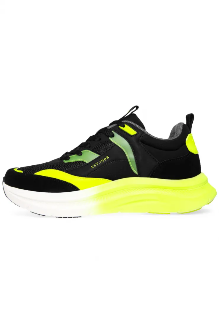 CAMP DAVID & SOCCX Sneaker im Materialmix mit Dip-Dye-Sohle black Clearance