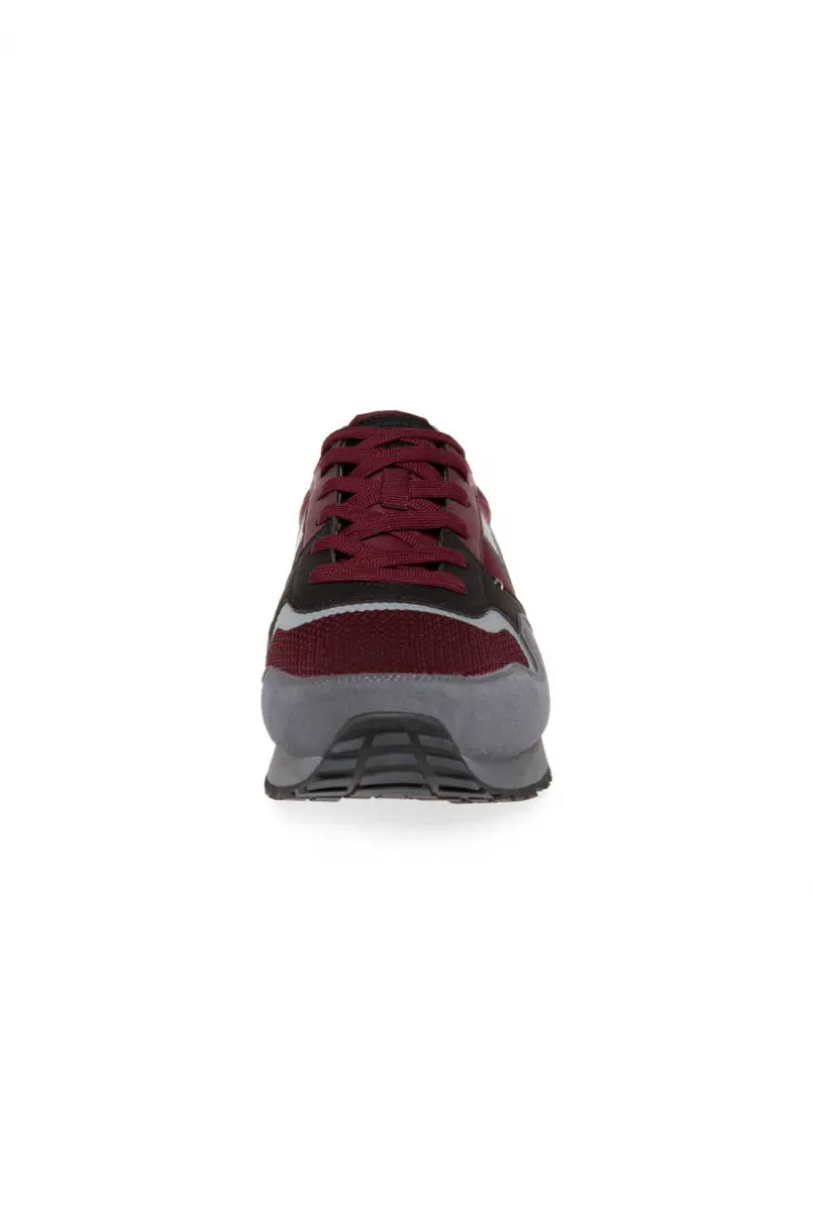 CAMP DAVID & SOCCX Sneaker im Retro Look burgundy Clearance