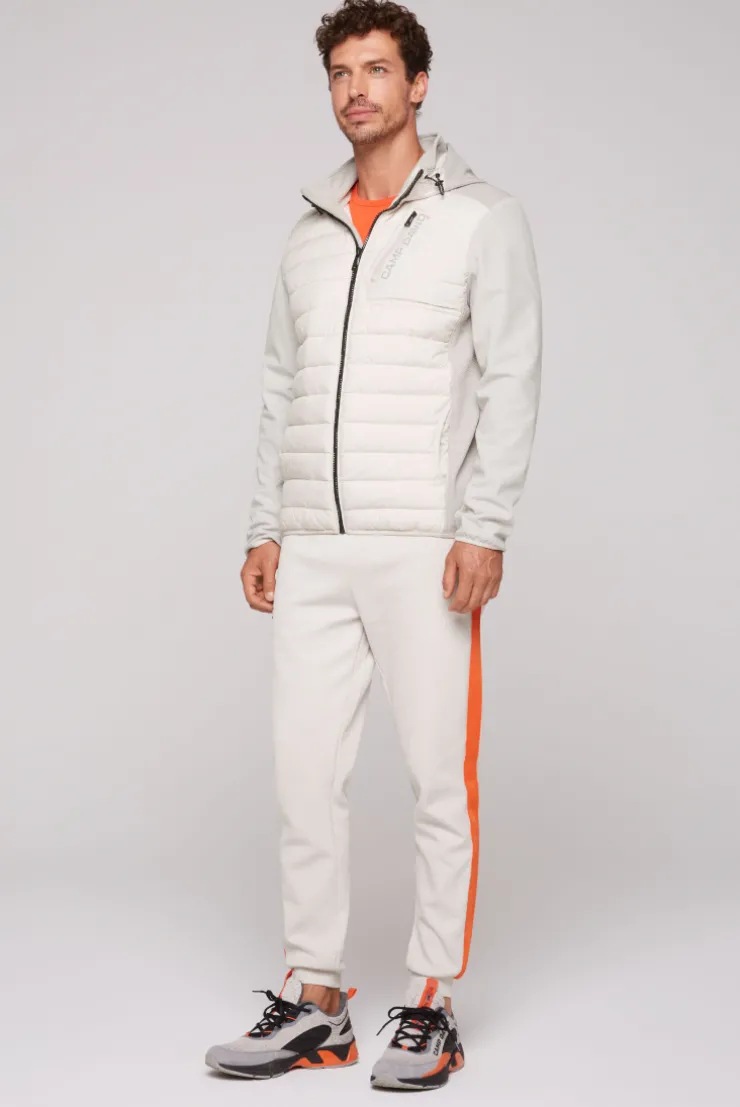CAMP DAVID & SOCCX Softjacke im Materialmix mit Kapuze shell Shop