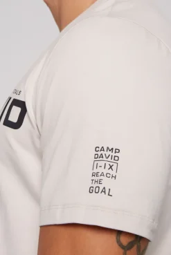 CAMP DAVID & SOCCX Sport-T-Shirt mit Artwork shell Cheap