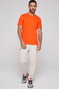 CAMP DAVID & SOCCX Sport-T-Shirt mit Artwork signal orange signalorange Outlet