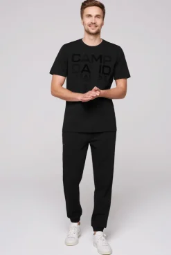 CAMP DAVID & SOCCX Sport-T-Shirt mit Artworks black Shop