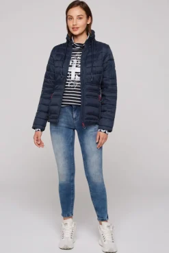 CAMP DAVID & SOCCX Steppjacke im Ski-Design blue navy bluenavy Discount