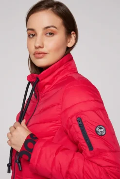 CAMP DAVID & SOCCX Steppjacke im Ski-Design clear red clearred Store