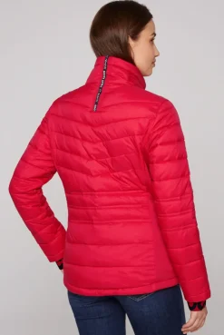 CAMP DAVID & SOCCX Steppjacke im Ski-Design clear red clearred Store