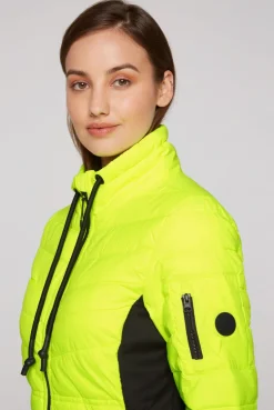 CAMP DAVID & SOCCX Steppjacke im Ski-Design yellow lime yellowlime Discount