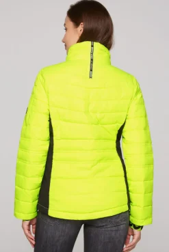 CAMP DAVID & SOCCX Steppjacke im Ski-Design yellow lime yellowlime Discount