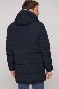 CAMP DAVID & SOCCX Stepp-Parka mit Kapuzen-Layering blue navy bluenavy Shop