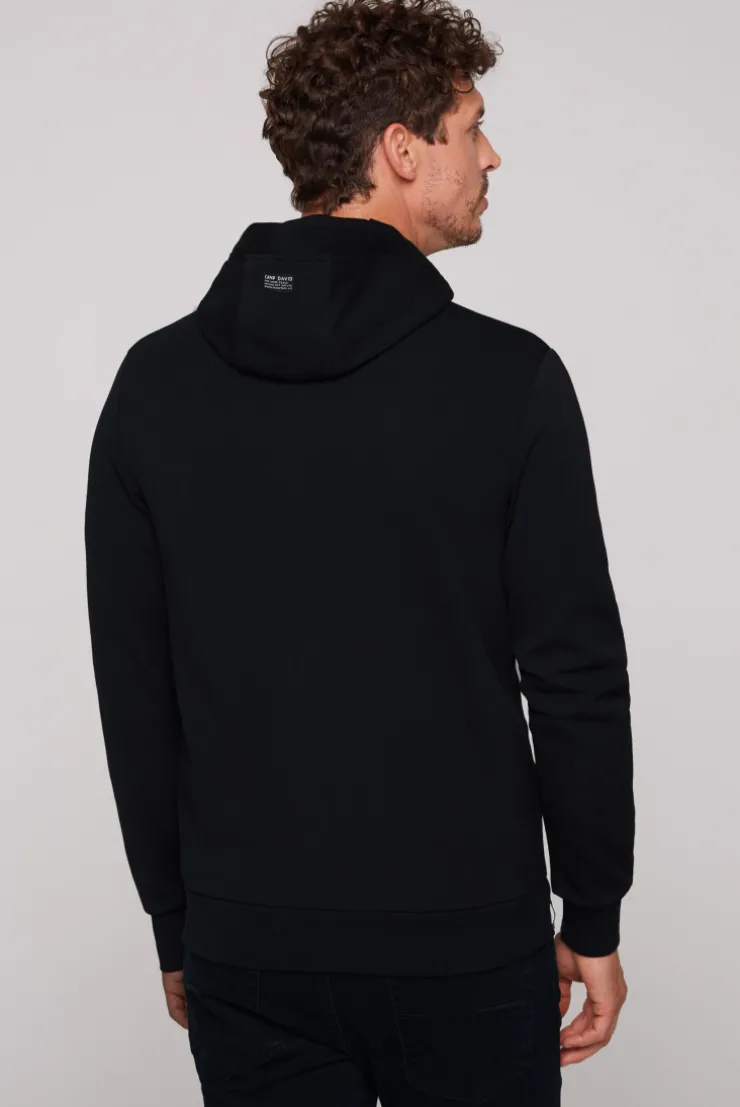 CAMP DAVID & SOCCX Sweatjacke aus Interlock mit Kapuze blue navy bluenavy Store