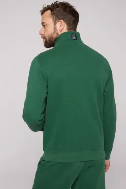 CAMP DAVID & SOCCX Sweatjacke mit Artwork im Retro-Style raw green rawgreen Best