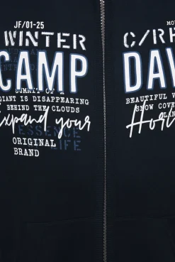 CAMP DAVID & SOCCX Sweatjacke mit Logo Artwork blue navy bluenavy Fashion