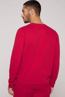 CAMP DAVID & SOCCX Sweatshirt mit Artwork im Retro-Style royal red royalred Flash Sale