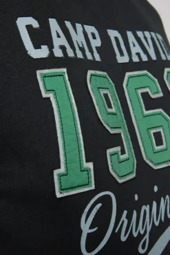CAMP DAVID & SOCCX Sweatshirt mit Artwork im Retro-Style black Outlet