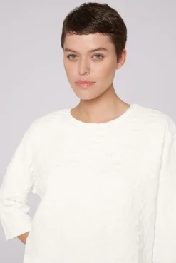 CAMP DAVID & SOCCX Sweatshirt mit Intarsia-Artwork ivory Sale