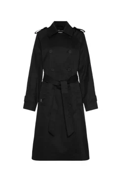 CAMP DAVID & SOCCX Trenchcoat mit Bindegürtel black Cheap